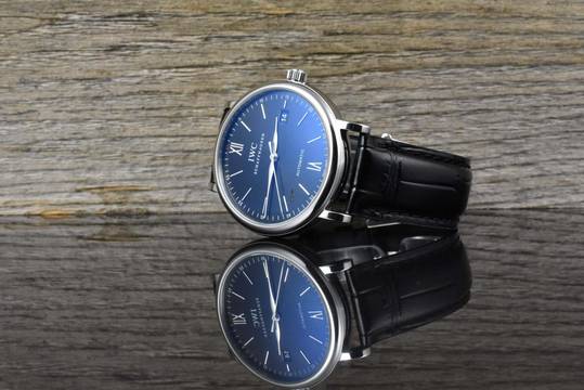 IWC Portofino Automatic 40 Black Dial - Zertifikat 2018