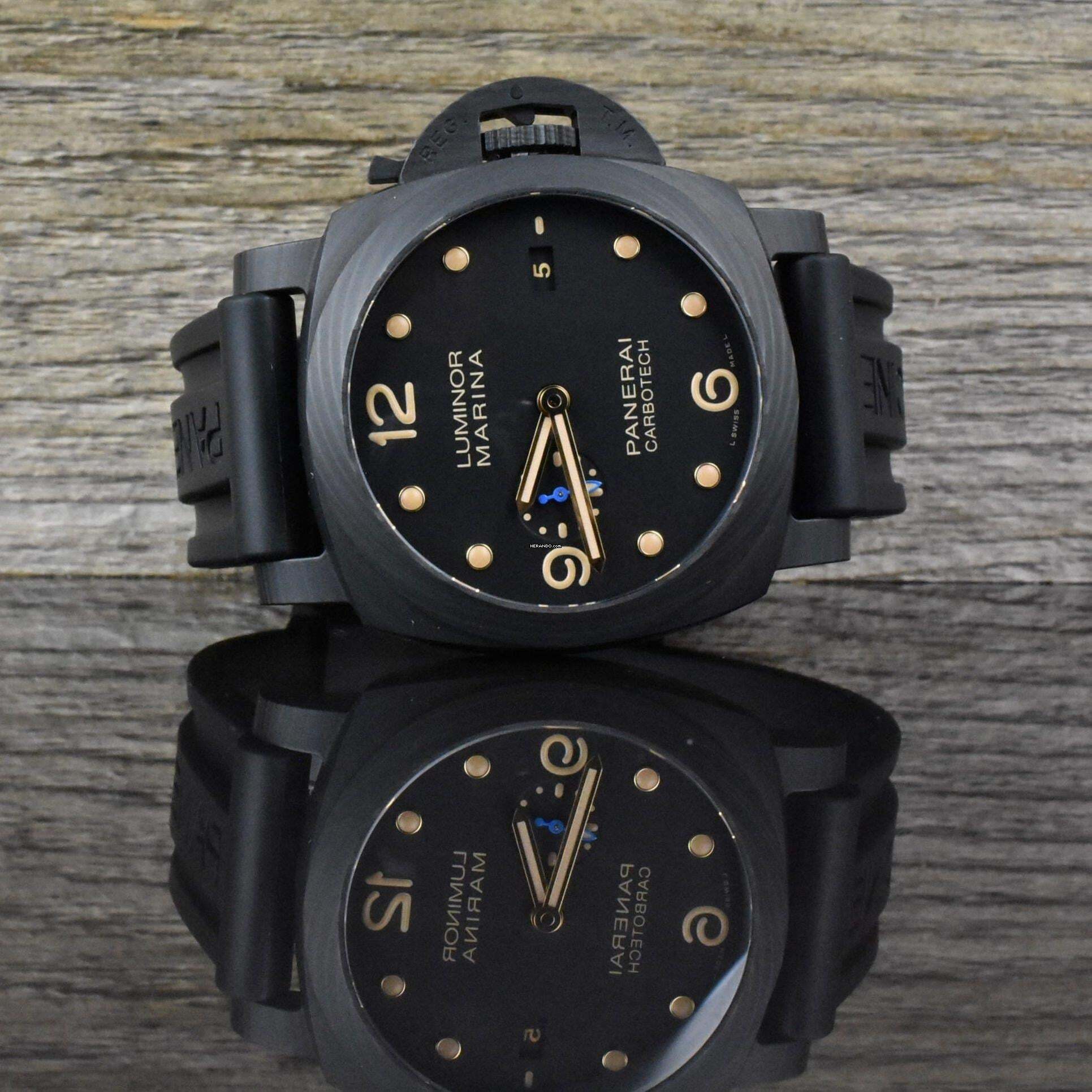  Panerai Luminor Marina 1950 3 Days Automatic Carbotech Panerai Service 11/2024 
