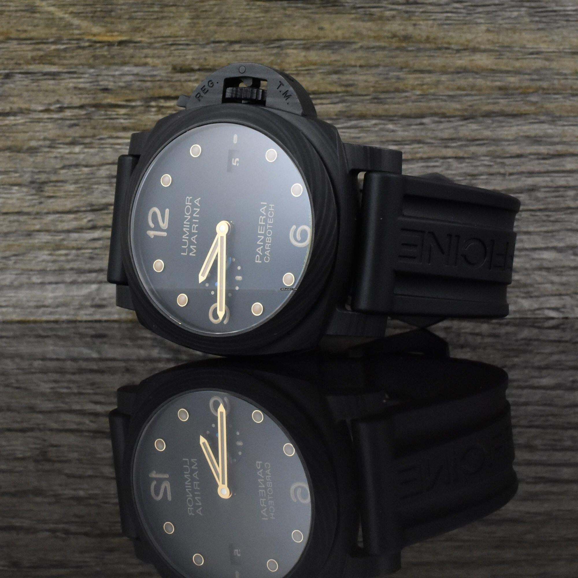 Thumbnail von Panerai Luminor Marina 1950 3 Days Automatic Carbotech Panerai Service 11/2024