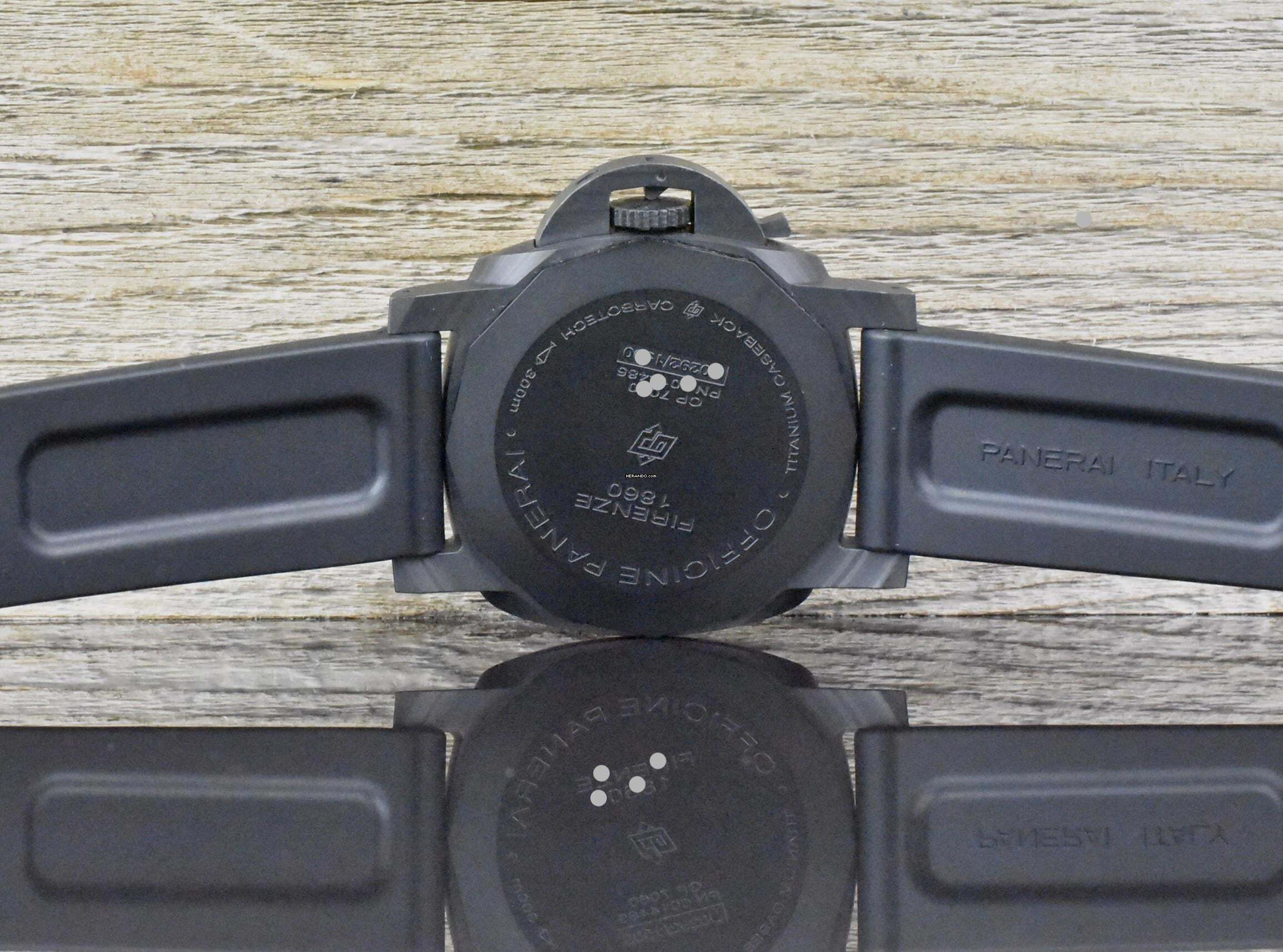 Thumbnail von Panerai Luminor Marina 1950 3 Days Automatic Carbotech Panerai Service 11/2024