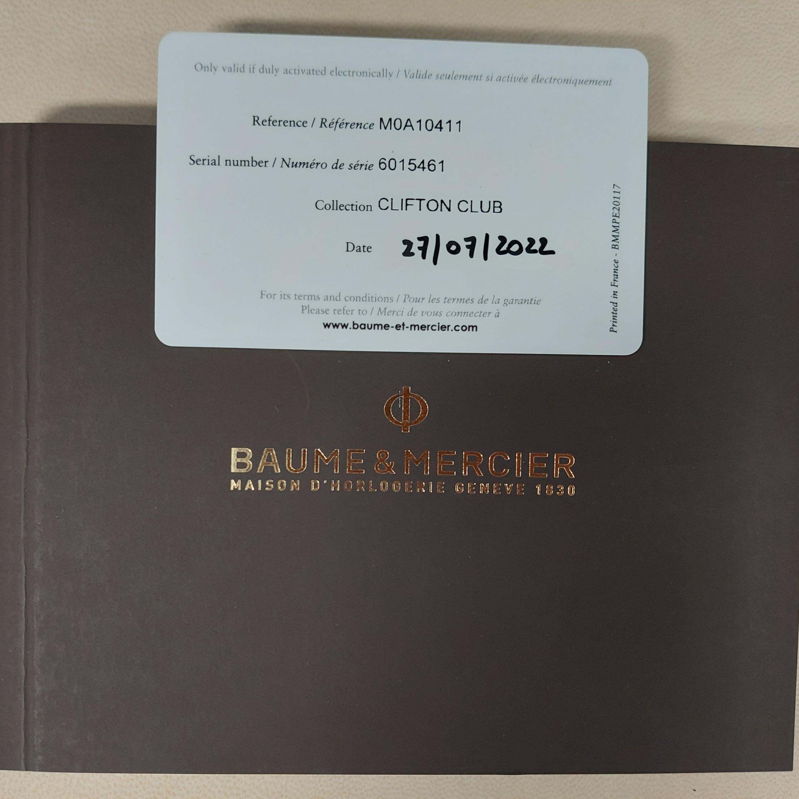 Thumbnail von Baume & Mercier Clifton Club 42 Mm Full Set