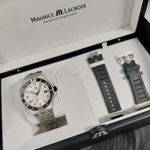Thumbnail von Maurice Lacroix AIKON Gmt 43mm White Dial Strap Maurice Lacroix Aikon Full Set
