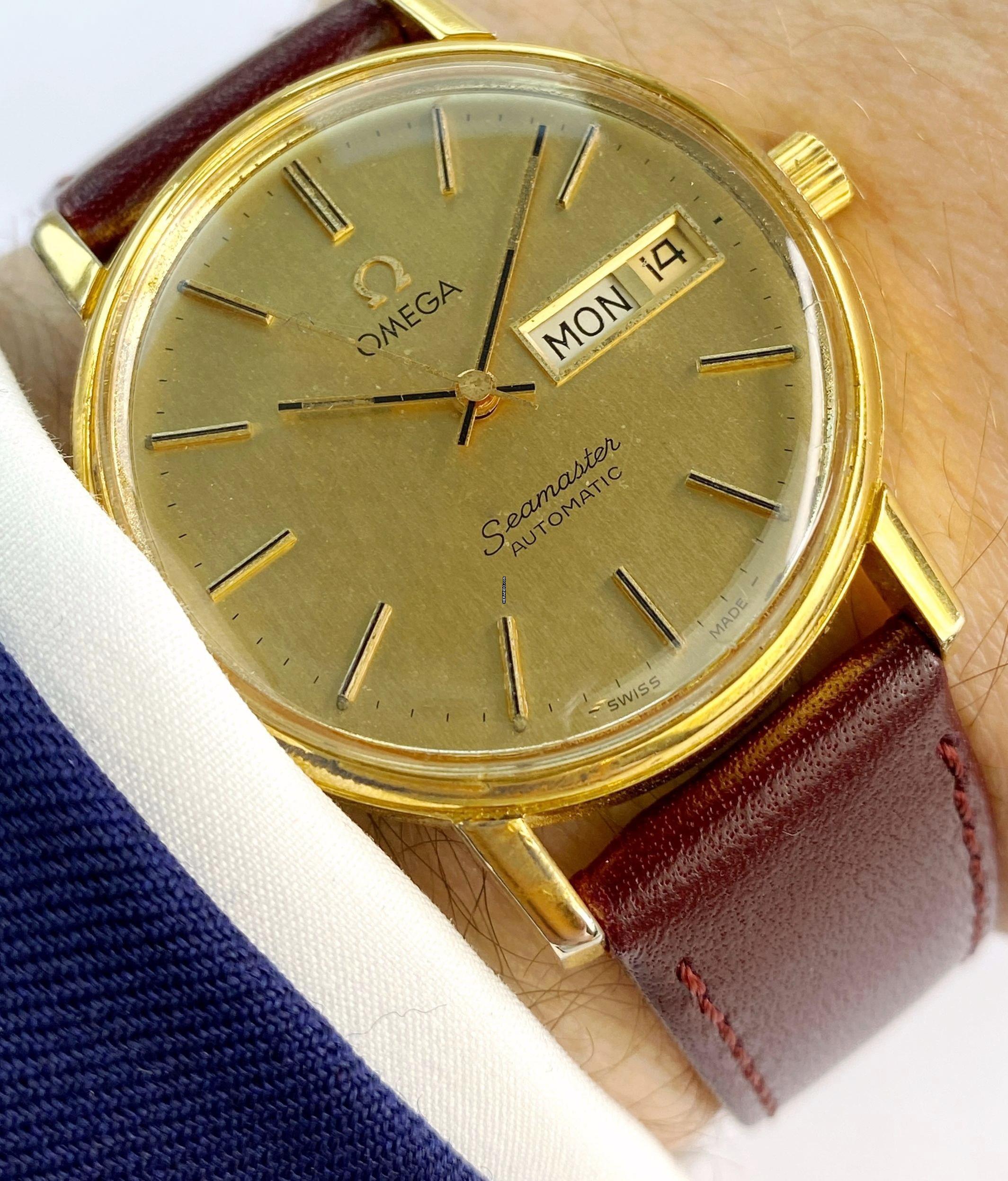  Omega Seamaster Day Date Vintage Automatic Automatik ref 1660209 1660209 