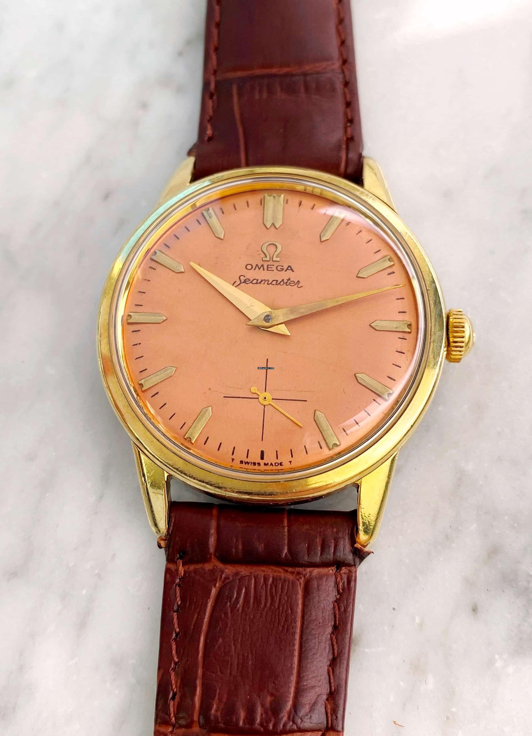 Thumbnail von Omega Seamaster Vintage Restored Pink Dial Serviced 14389 14389