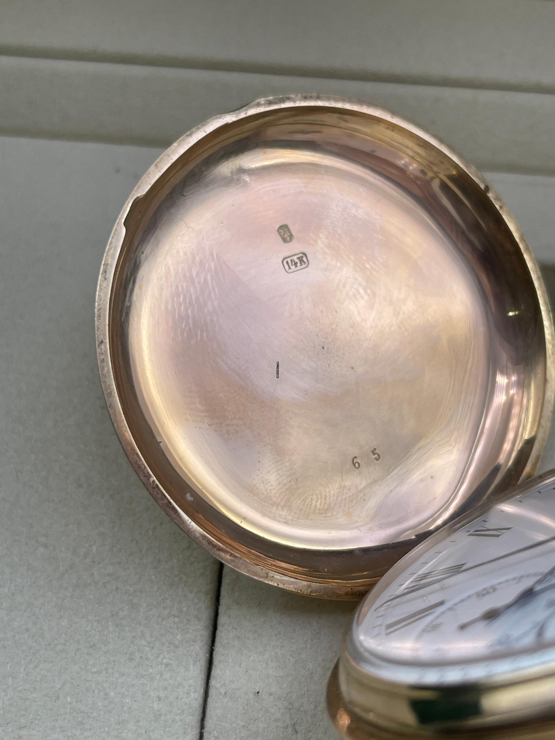 Thumbnail von Patek Philippe Taschenuhr Pocket Watch 14 Kt. Gold nice condition