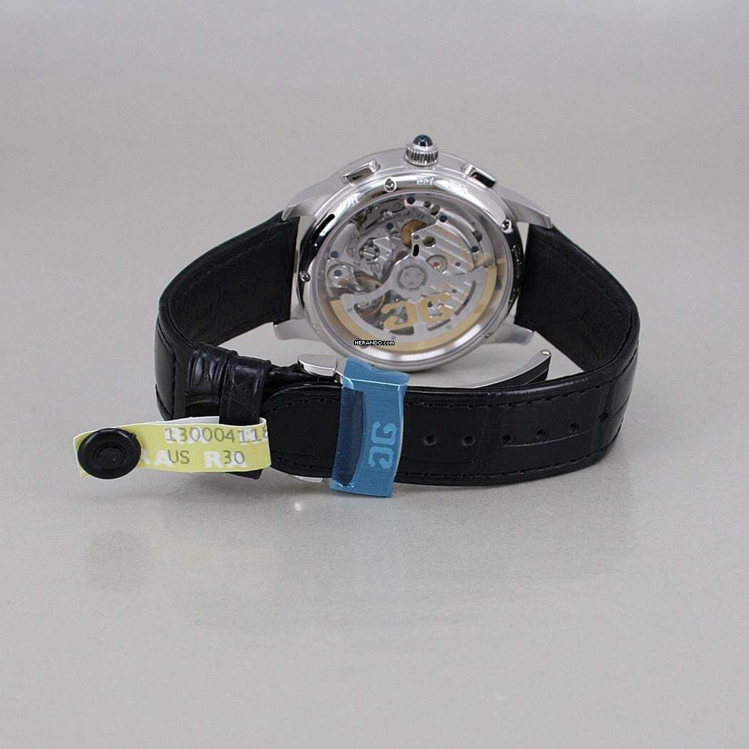 Thumbnail von Glashütte Original Senator Chronograph Panorama Date Platinum Ø 42 mm unused Full Set