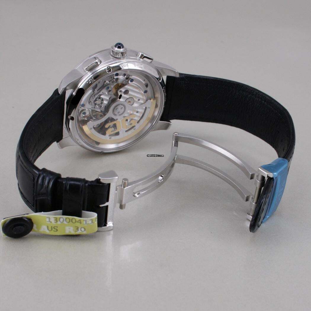 Thumbnail von Glashütte Original Senator Chronograph Panorama Date Platinum Ø 42 mm unused Full Set