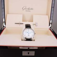 Thumbnail von Glashütte Original Senator Chronograph Panorama Date Platinum Ø 42 mm unused Full Set