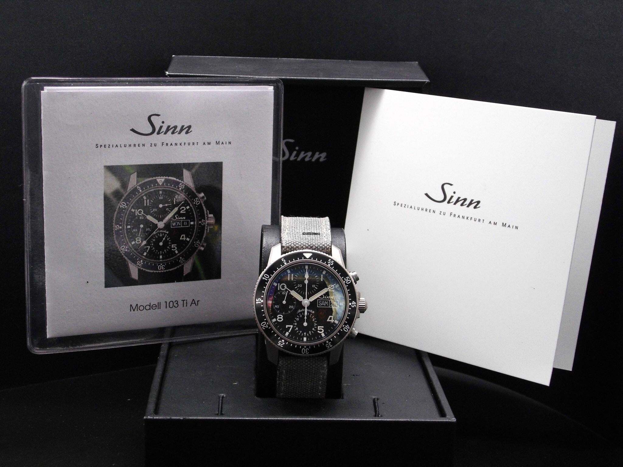 Thumbnail von Sinn 103 TI AR Fullset mit Revisionsnachweis Neuer AR-Service