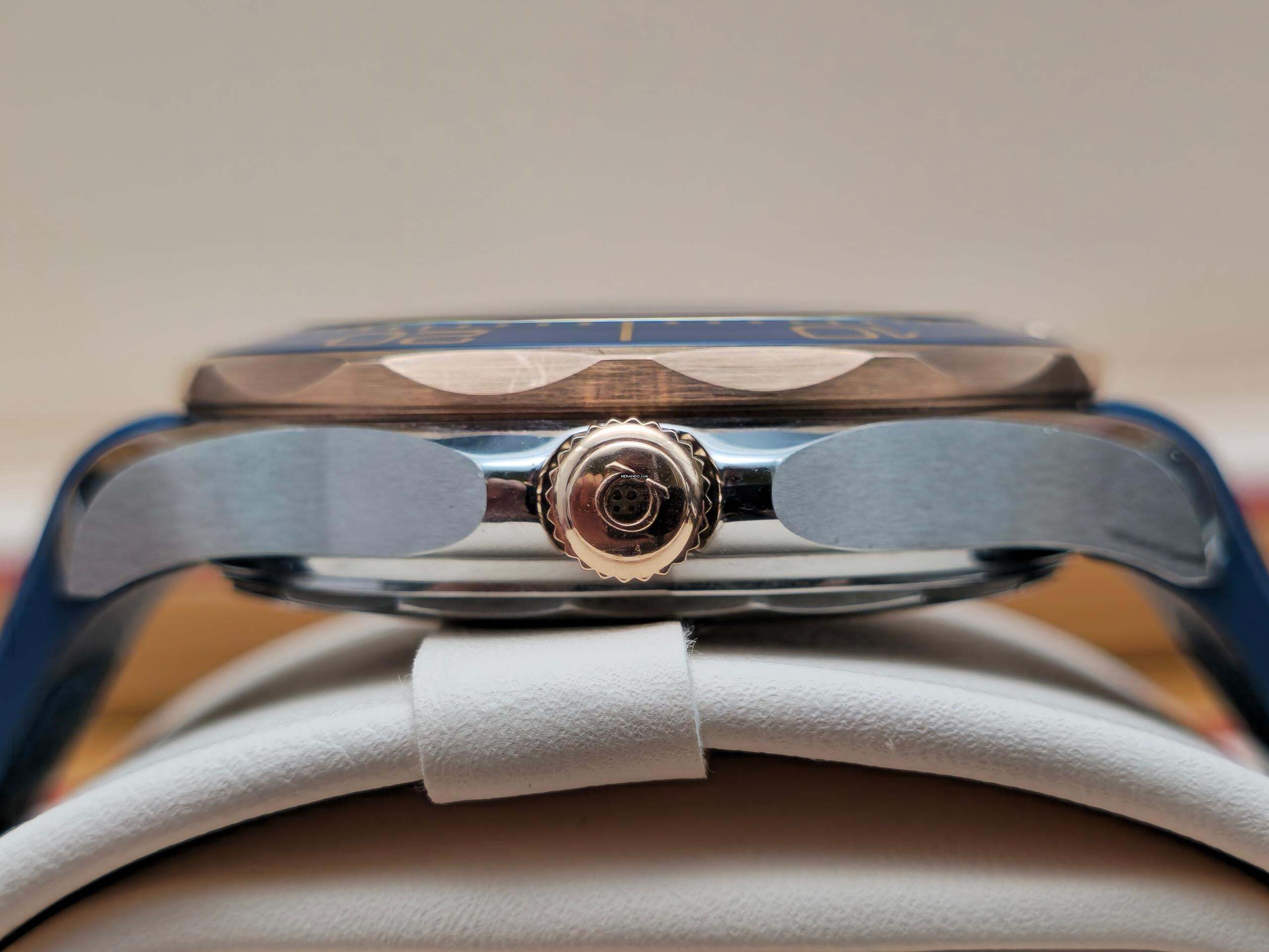 Thumbnail von Omega Seamaster Diver 300 M 42mm 210.22.42.20.03.002 esfera azul Sedna Gold/Acero Muy buen estado Juego completo 11-2023