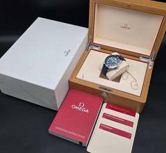 Thumbnail von Omega Seamaster Diver 300 M 42mm 210.22.42.20.03.002 Blauwe wijzerplaat Sedna Goud/Staal Zeer goed Compleet met doos 11-2023