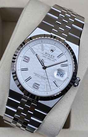  Rolex Land-Dweller 40mm 127334 Oystersteel and White Gold Unworn/New Condition Full Set 3-2026 