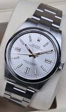 Thumbnail von Rolex Oyster Perpetual 41mm 134300 Silver Very Good Full Set 11-2025