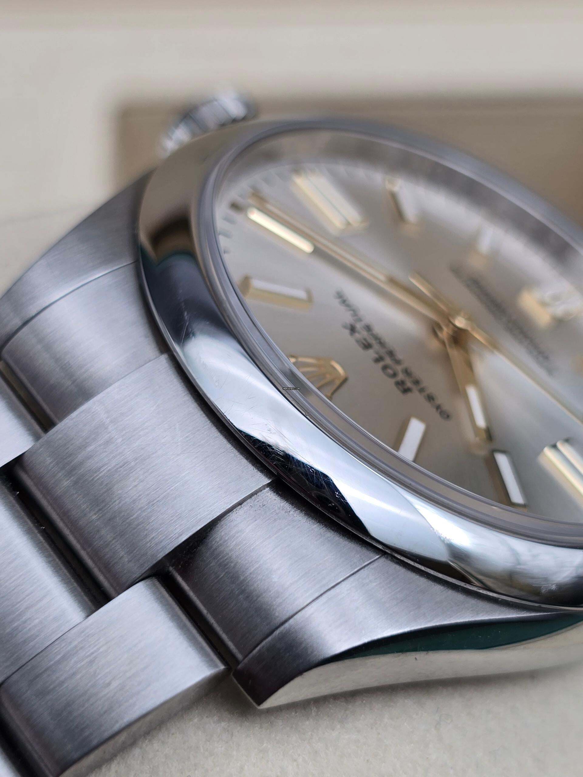 Thumbnail von Rolex Oyster Perpetual 41mm 134300 Silver Very Good Full Set 11-2025