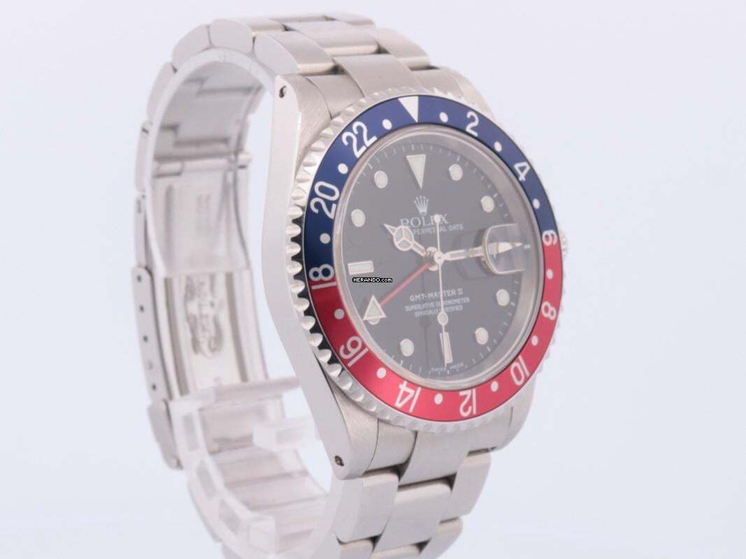 Thumbnail von Rolex GMT-Master II LC 100 - TOP PEPSI - IM FULL SET