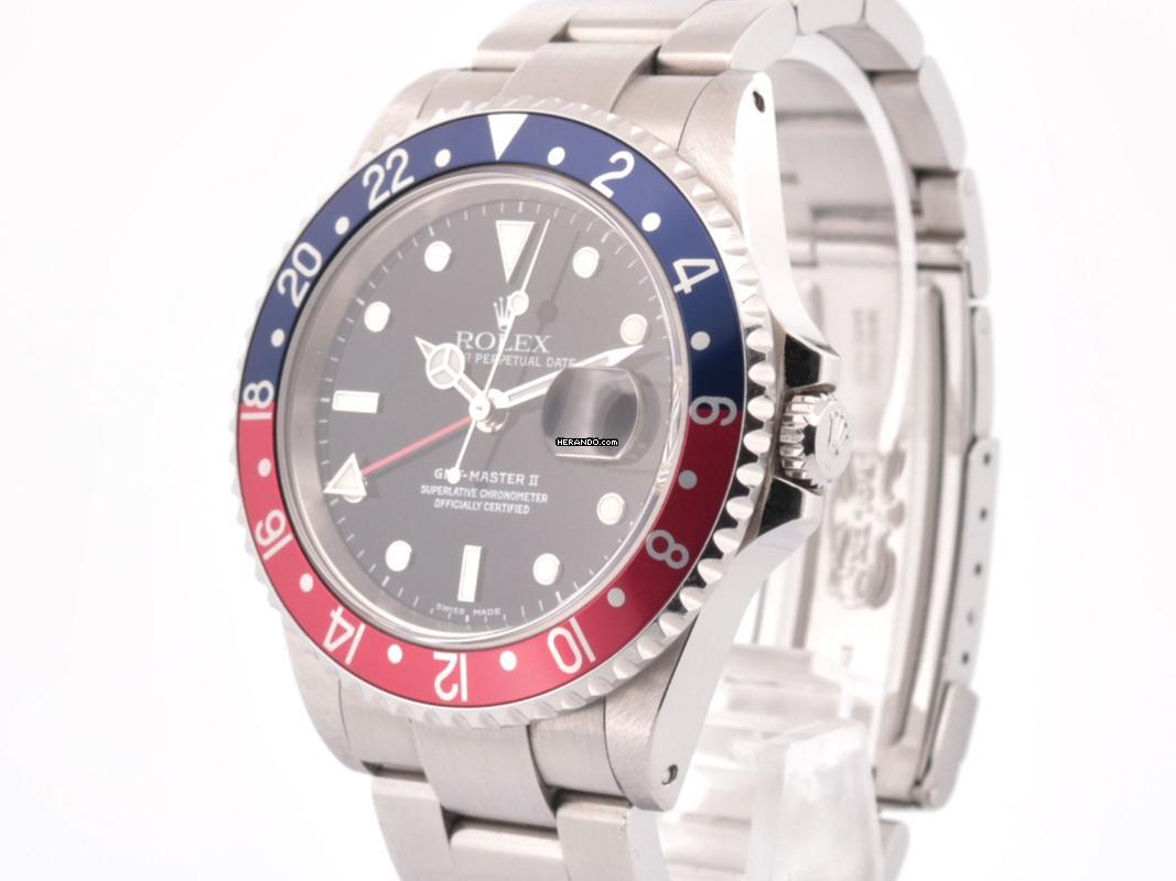 Thumbnail von Rolex GMT-Master II LC 100 - TOP PEPSI - IM FULL SET