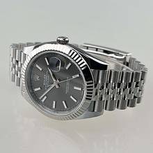 Thumbnail von Rolex Datejust 41 03/2026 LC100 Jubilé-Armband ZB Schiefergrau Index Full Set