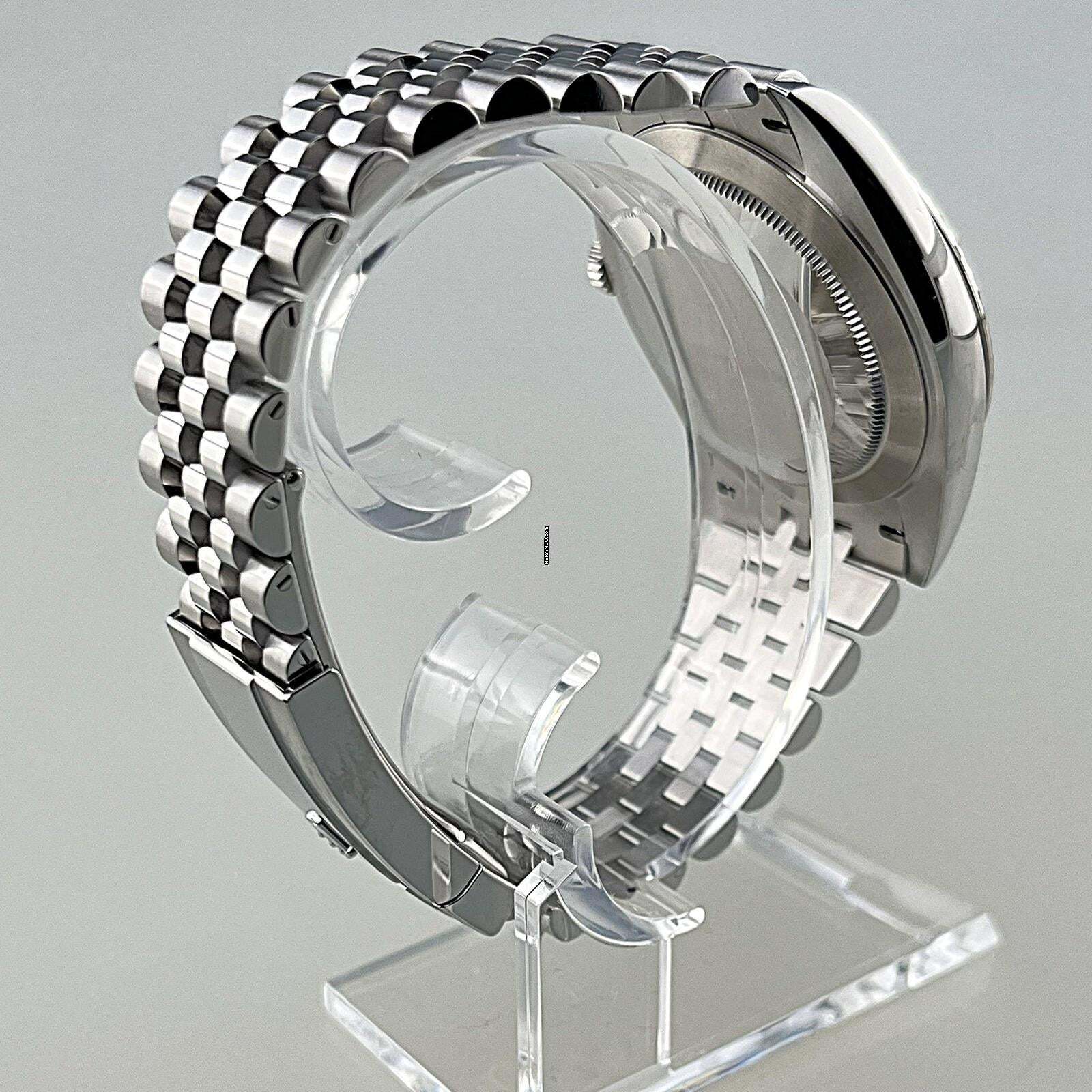 Thumbnail von Rolex Datejust 41 03/2026 LC100 Jubilé-Armband ZB Schiefergrau Index Full Set