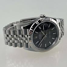 Thumbnail von Rolex Datejust 41 03/2026 LC100 Jubilé-Armband ZB Schiefergrau Index Full Set