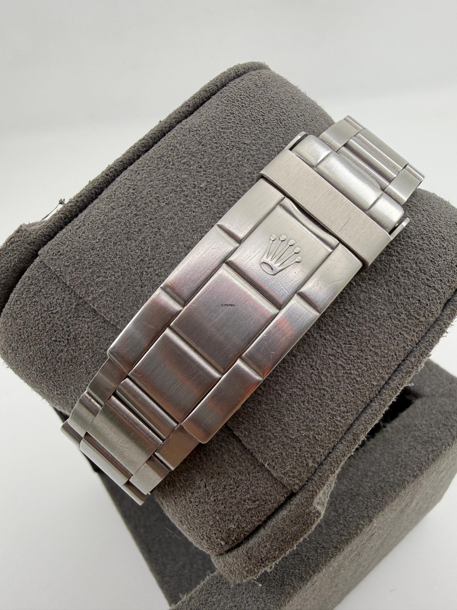 Thumbnail von Rolex Submariner (No Date) Glossy Dial Submariner 5513 Pumpkin patina Full Set 1987