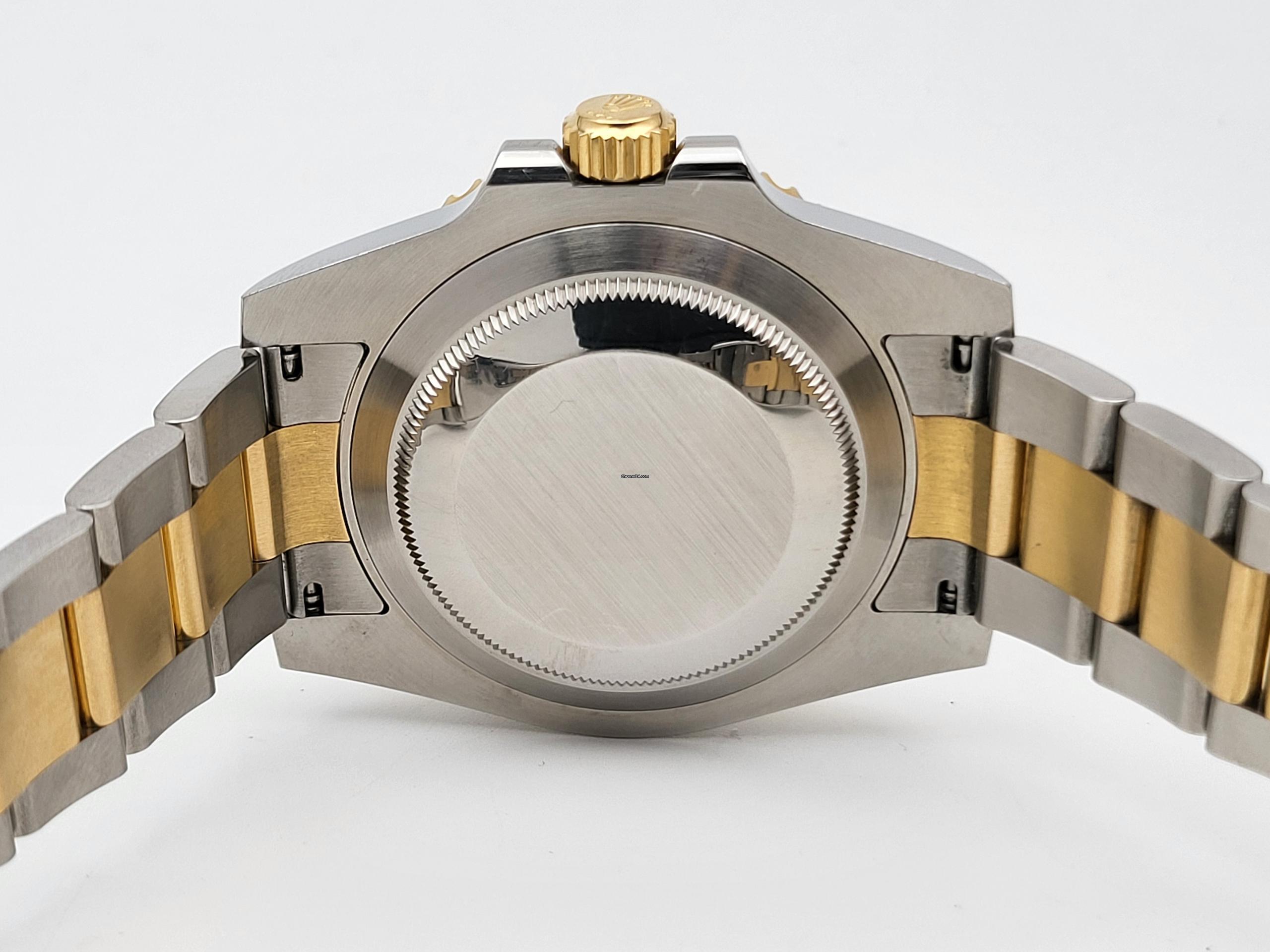 Thumbnail von Rolex Submariner Date 40 bluesy steel gold Full Set 2016 Austria