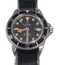 Thumbnail von Tudor Submariner Snowflake Rolex Case - black tritium Dial