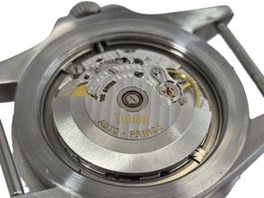 Thumbnail von Tudor Submariner Snowflake Rolex Case - black tritium Dial