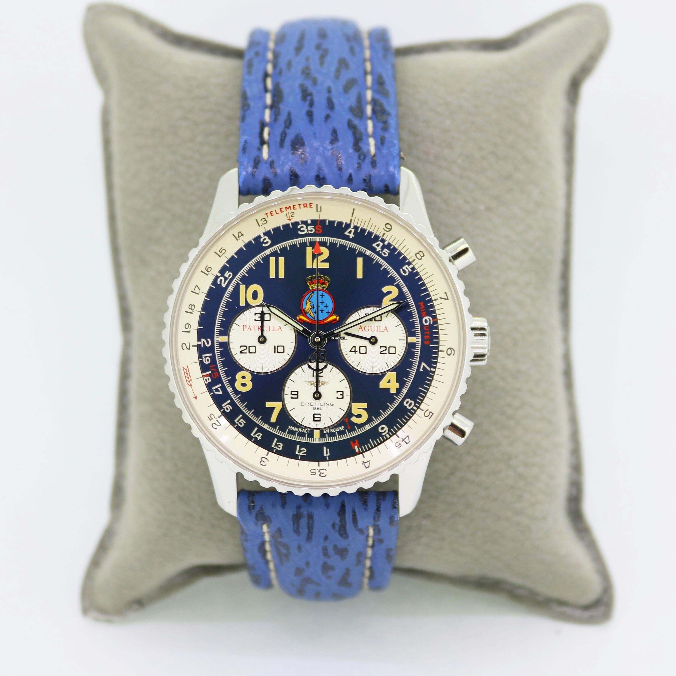 Thumbnail von Breitling Navitimer 92 Patrulla Aguila Limited Edition Breitling Service 10/2025