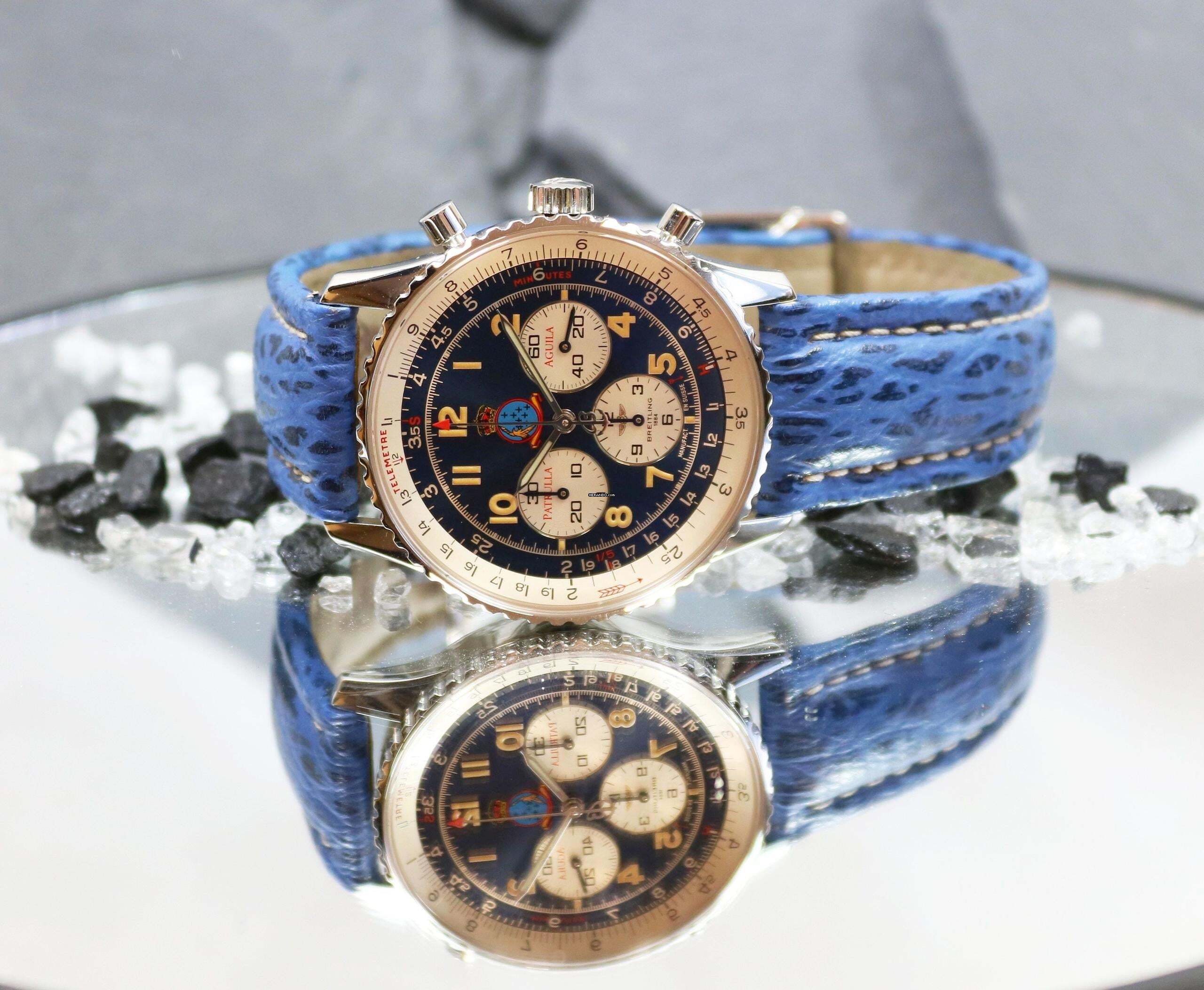 Thumbnail von Breitling Navitimer 92 Patrulla Aguila Limited Edition Breitling Service 10/2025