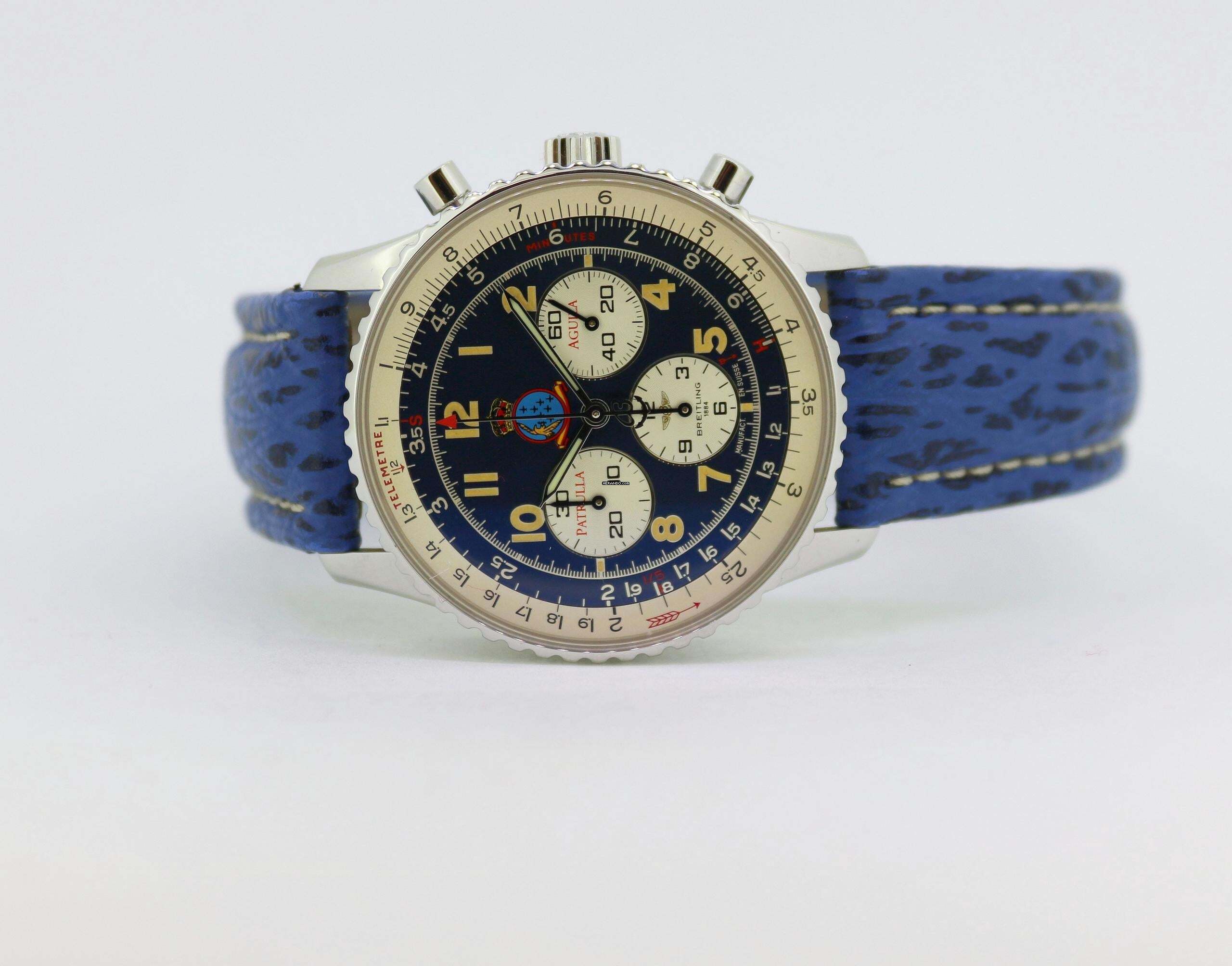 Thumbnail von Breitling Navitimer 92 Patrulla Aguila Limited Edition Breitling Service 10/2025