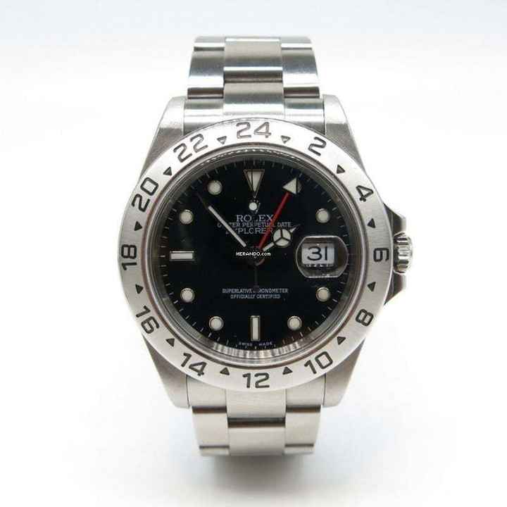 Rolex Explorer II Год: 2001 - Ref.16570 - LC100 - С полным комплектом B+P