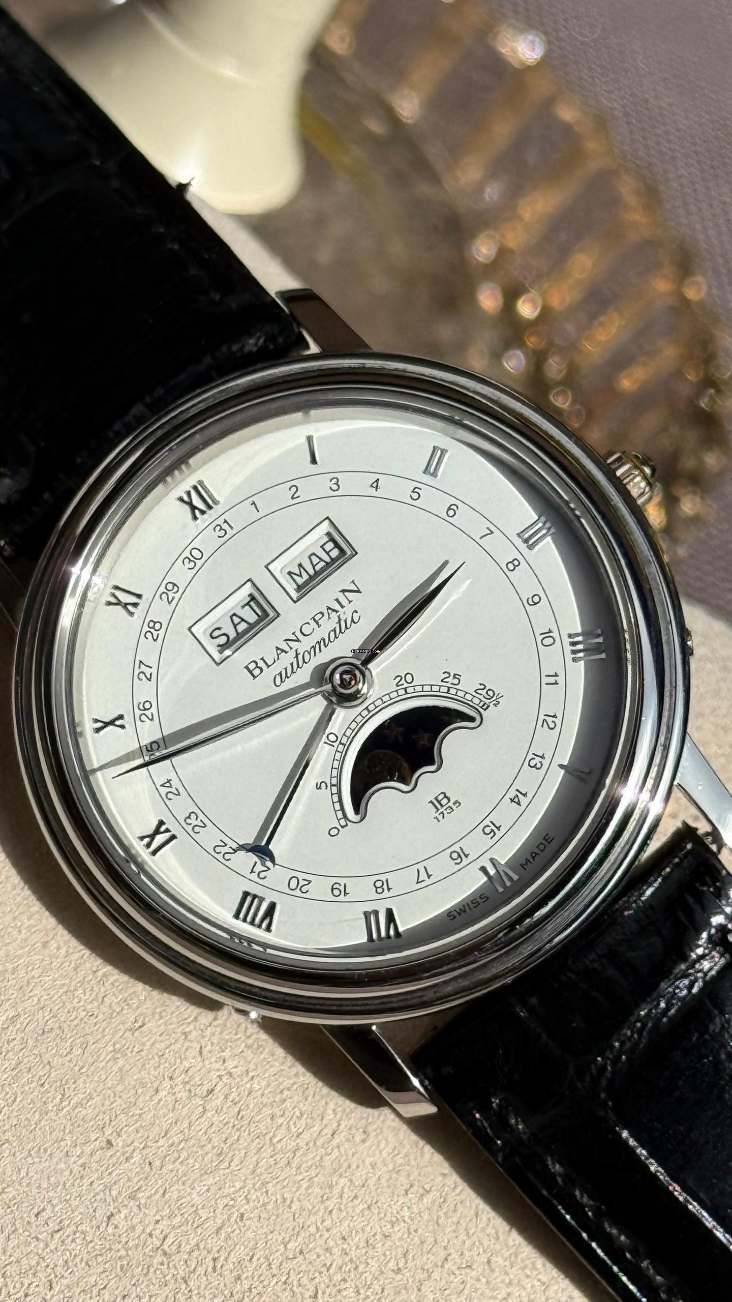  Blancpain Villeret Excellent condition classic stainless steel 
