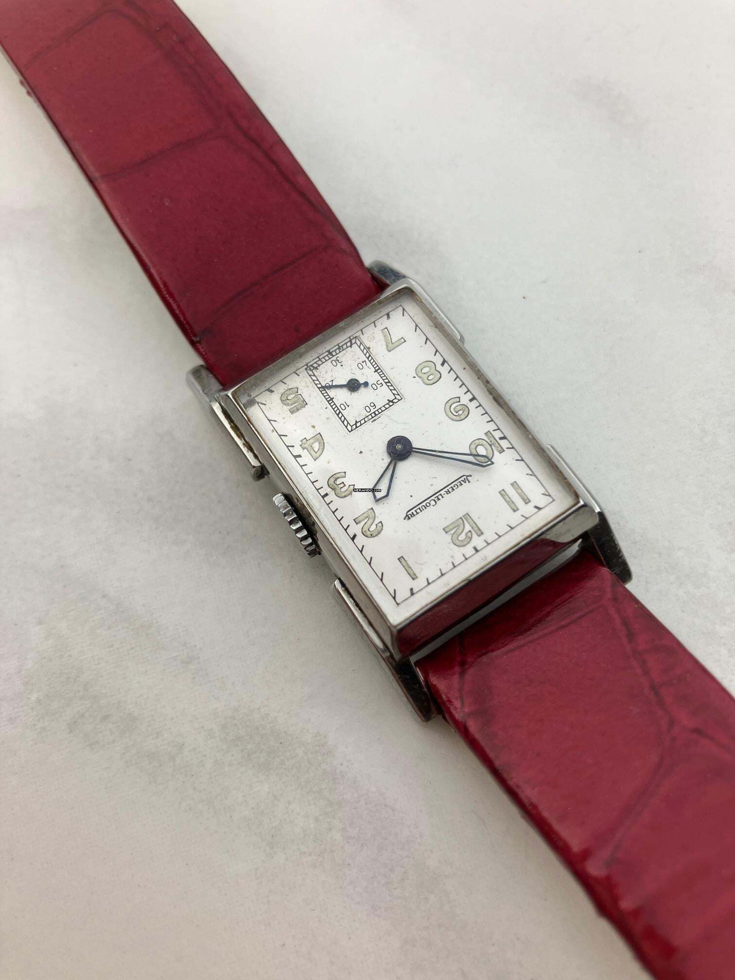 Thumbnail von Jaeger-LeCoultre Étrier Vintage Uniplan Étrier Art Déco Tank