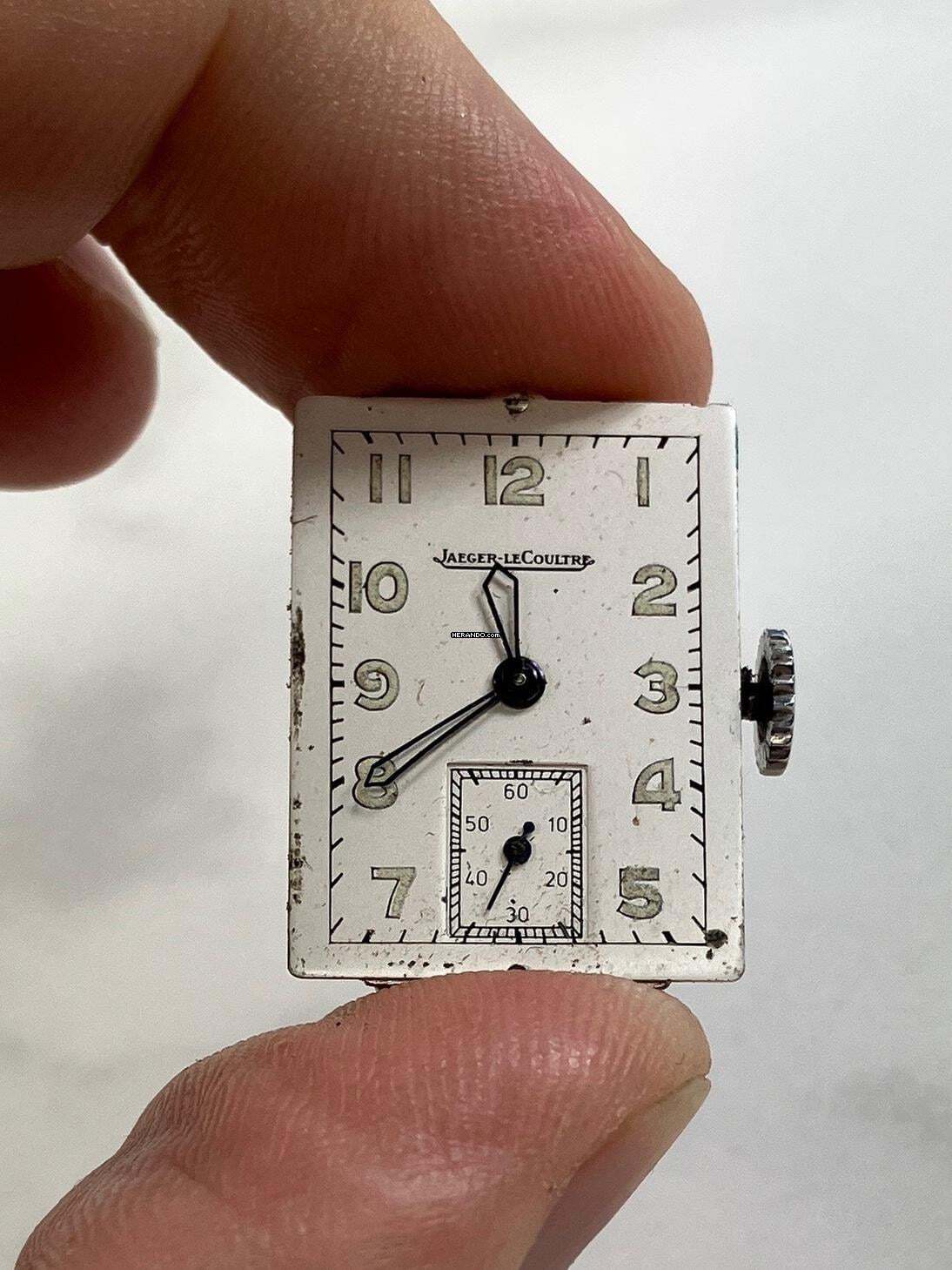 Thumbnail von Jaeger-LeCoultre Étrier Vintage Uniplan Étrier Art Déco Tank