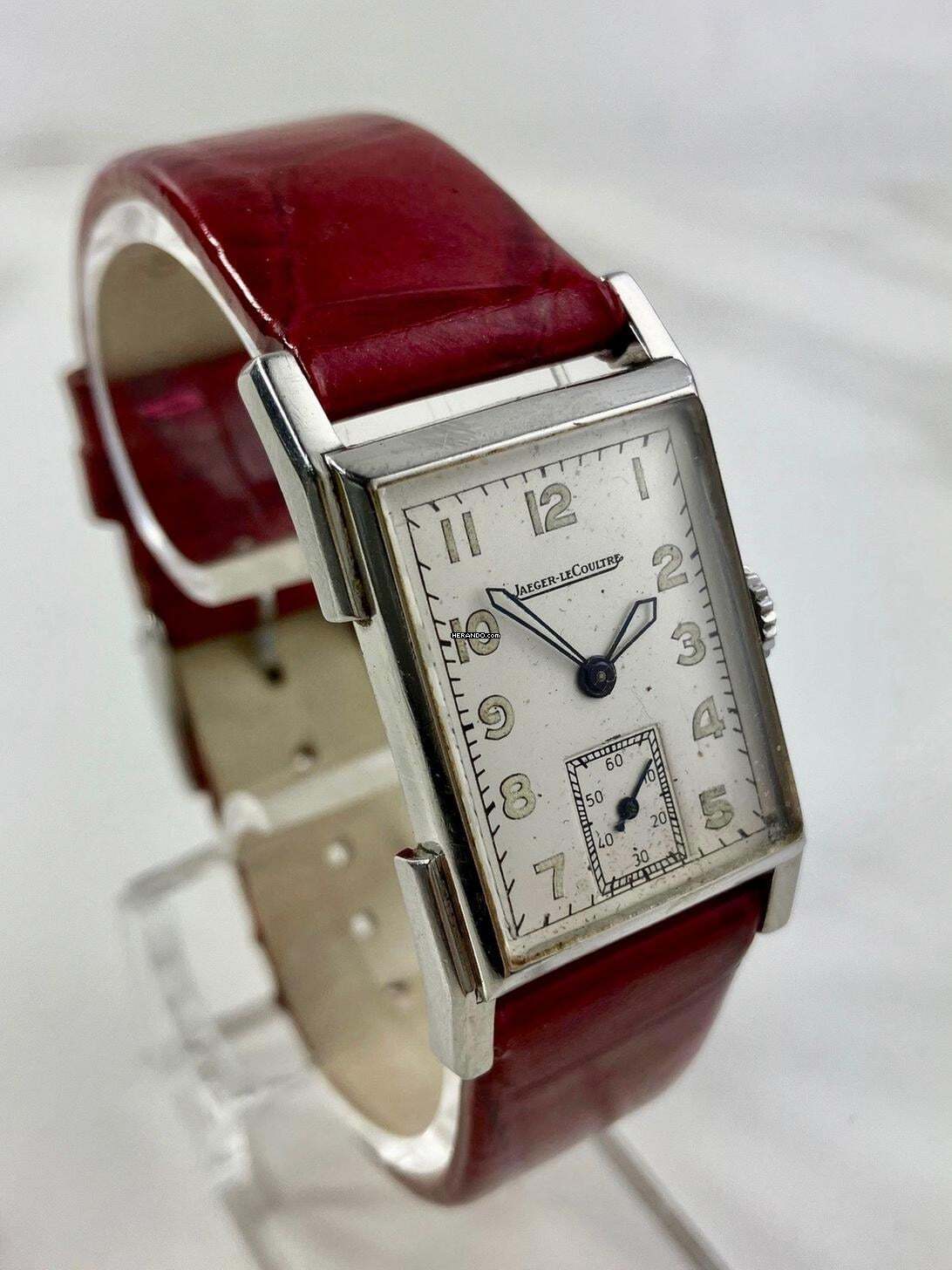 Thumbnail von Jaeger-LeCoultre Étrier Vintage Uniplan Étrier Art Déco Tank