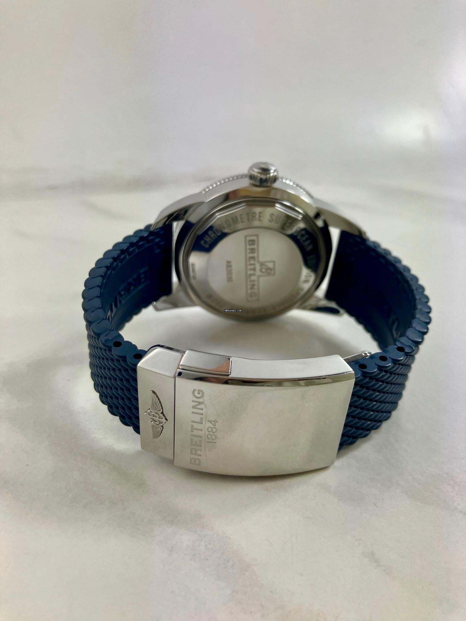 Thumbnail von Breitling Superocean Heritage Azul-Azul / 44 mm / Juego completo