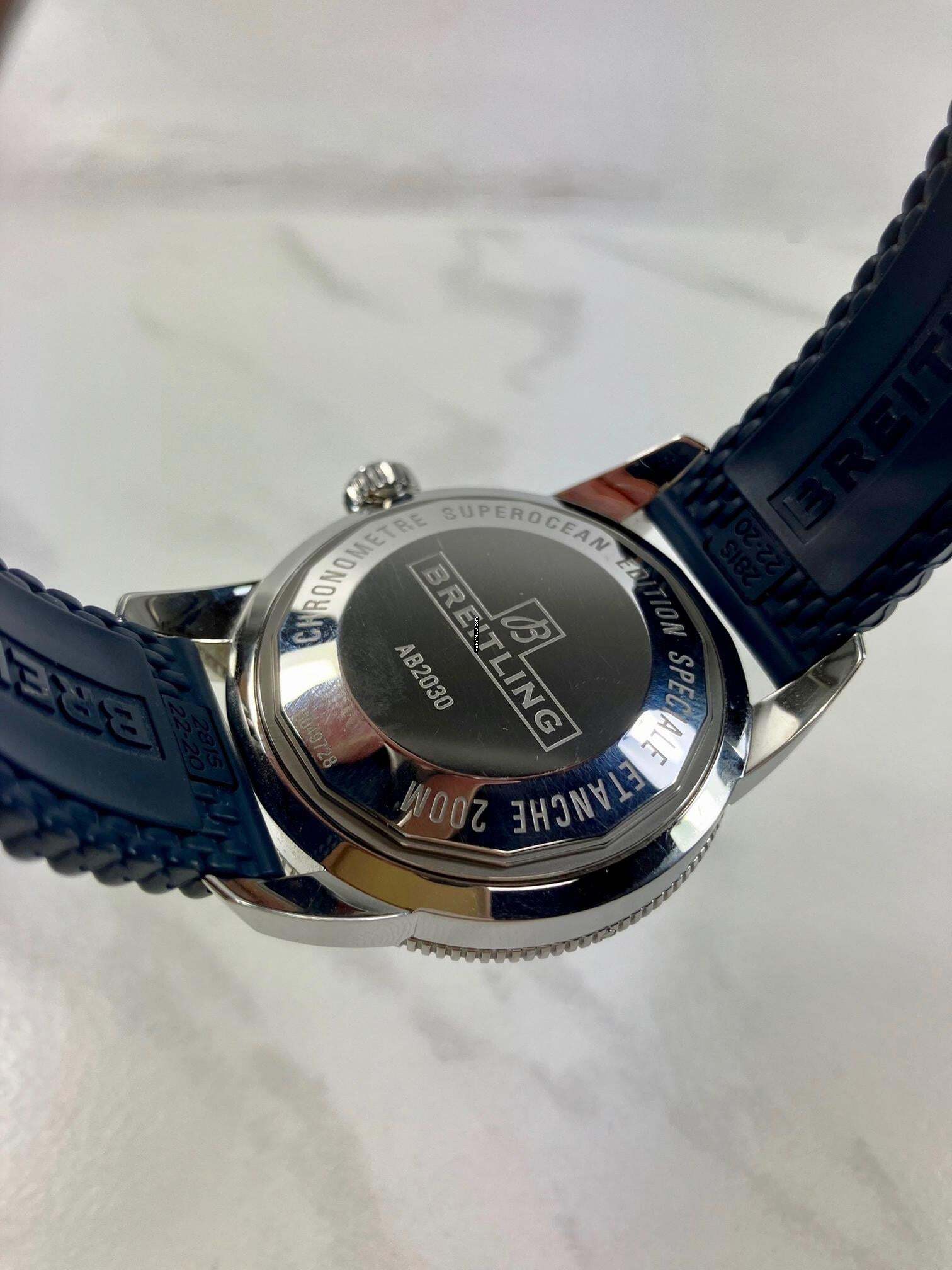 Thumbnail von Breitling Superocean Heritage Azul-Azul / 44 mm / Juego completo