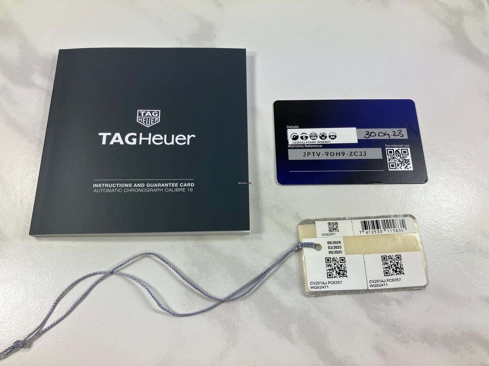 Thumbnail von TAG Heuer Carrera Calibre 16 2023 Full Set / Juan Manual Fangio