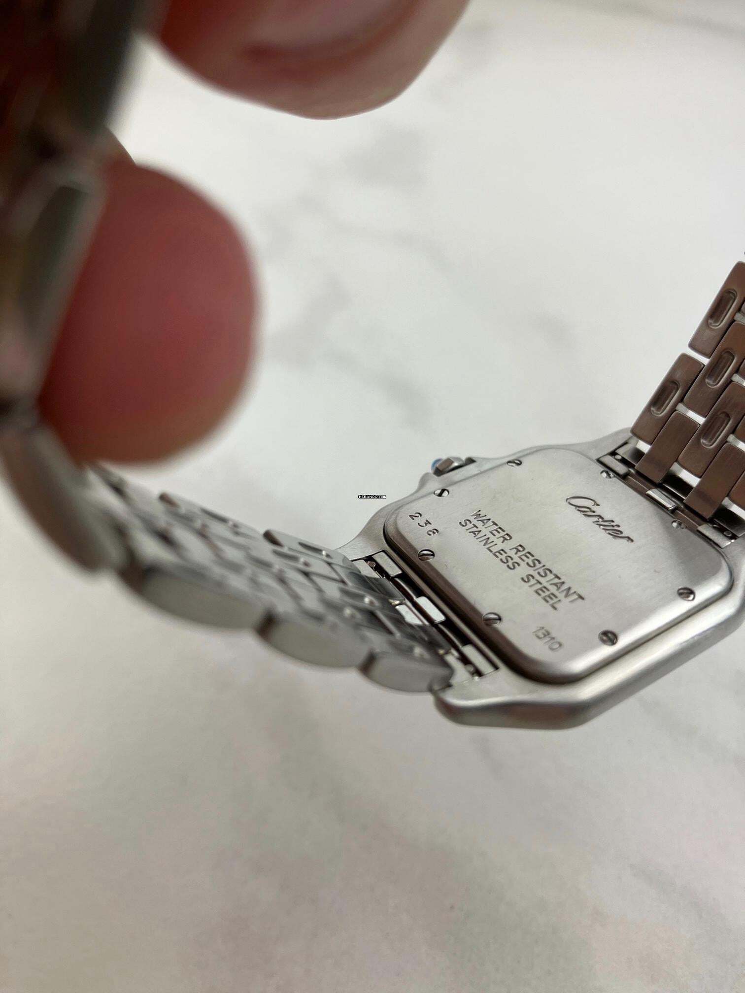 Thumbnail von Cartier Panthère Medium Date 27mm / Box+Papers / 2003