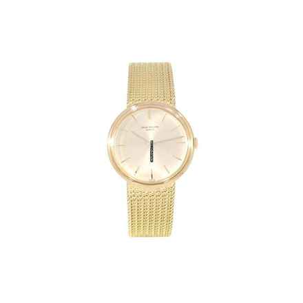 Patek Philippe Calatrava náramkové hodinky Calatrava 3416 s ručním natahováním z 750 žlutého zlata