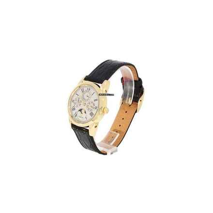 Reloj de pulsera OMEAG Louis Brandt Calendario Perpetuo Automático de 750 oro amarillo