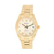 Thumbnail von Rolex Datejust 31 Armbanduhr Datejust Automatik aus 750 Gelbgold Ref. 178278