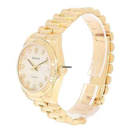 Reloj de pulsera Rolex Datejust 31 Datejust Automático de oro amarillo de 750 Ref. 178278