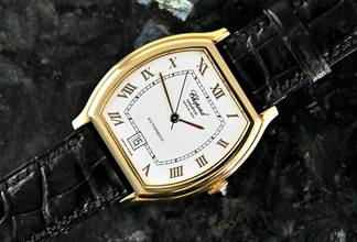 Thumbnail von Chopard Tonneau Date | 2247 | Automatique | Ensemble complet 2002 | or jaune