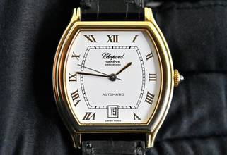 Thumbnail von Chopard Tonneau Date | 2247 | Automatique | Ensemble complet 2002 | or jaune