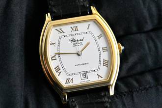 Thumbnail von Chopard Tonneau Date | 2247 | Automatique | Ensemble complet 2002 | or jaune