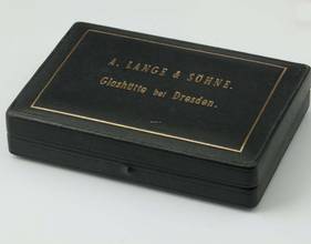 Thumbnail von A. Lange & Söhne Frühe Adolph Lange Taschenuhr Anno 1771 Qualität 1A 18k Gold mit Zertifikat Die Uhr ist in mehrfacher Hinsicht interessant...