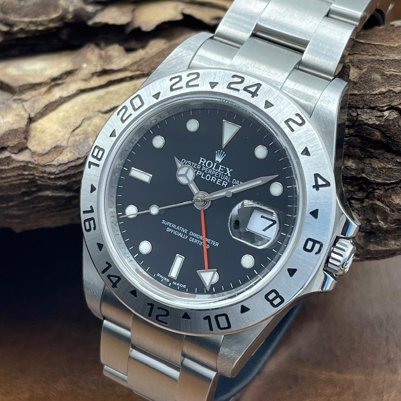 Rolex Explorer II Oyster Perpetual Date Explorer II - Full Set 2009 - All Stickers - Cal. 3186 - Flange