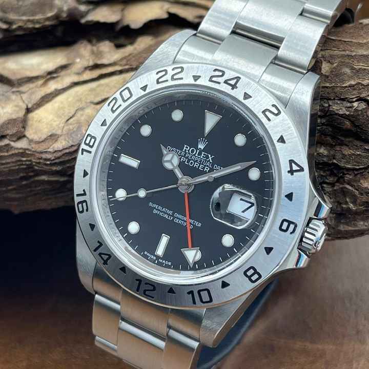  Rolex Explorer II Oyster Perpetual Date Explorer II - Full Set 2009 - All Stickers - Cal. 3186 - Flange 