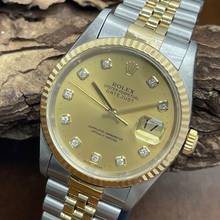Thumbnail von Rolex Datejust 36 Datejust 36 - Diamant Blatt - FULLSET - Ref. 16233